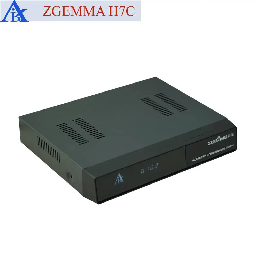Спутниковый ТВ-ресивер 4k UHD dvb s2x/s2 + двойной t2 / c zgemma h7c