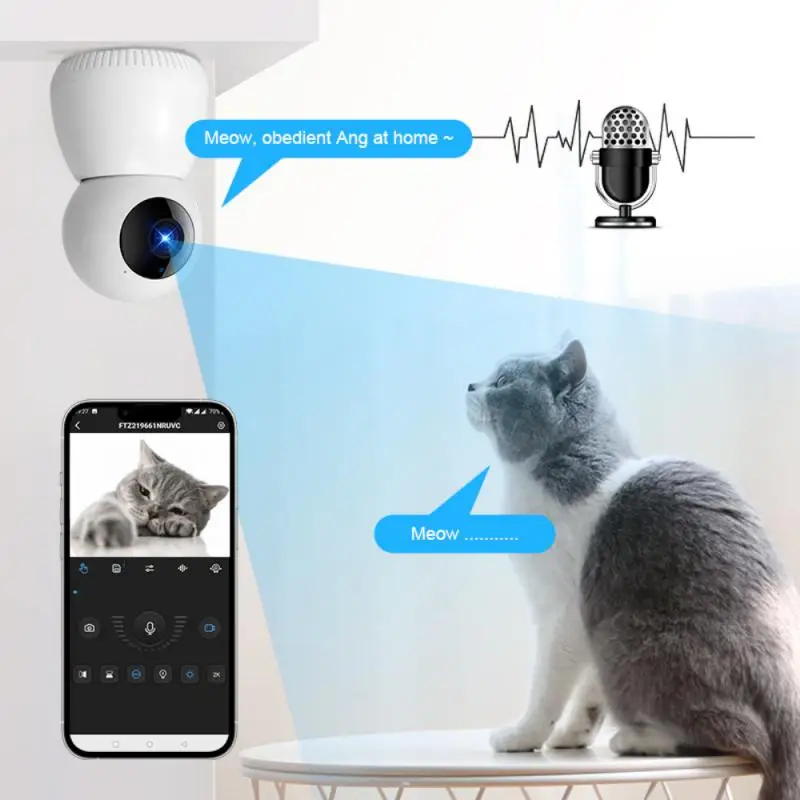 

Mini WIFI Camera Mini Infrared Night Vision Two-way Intercom Alarm Mobile Tracking Baby Monitor Security Monitoring Camera