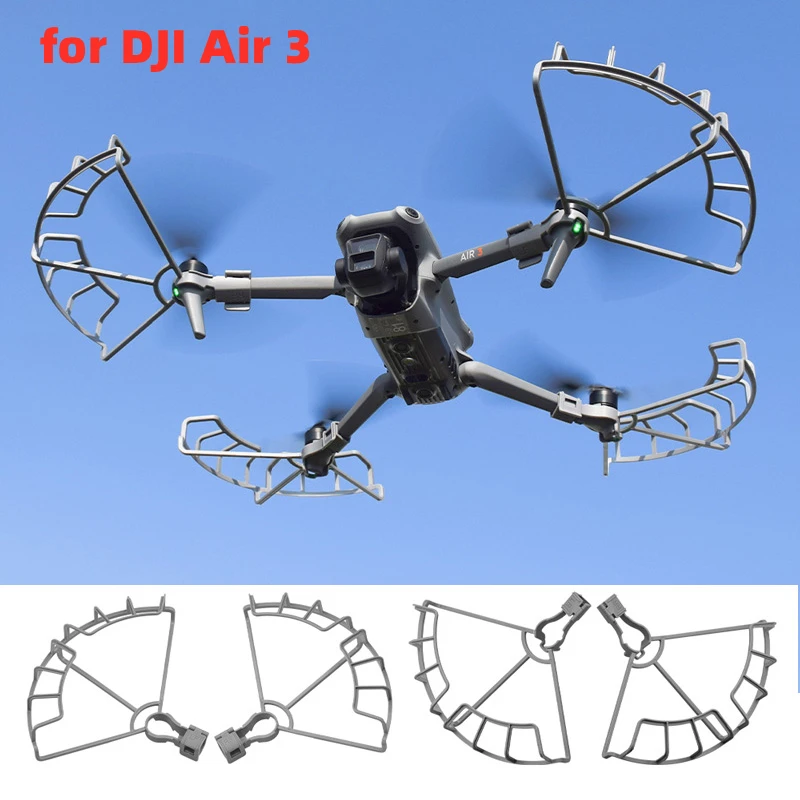 

Быстросъемная защита пропеллера для DJI Air 3 Лопасти реквизит защита для бампера полузакрытая крышка клетка аксессуары для дрона