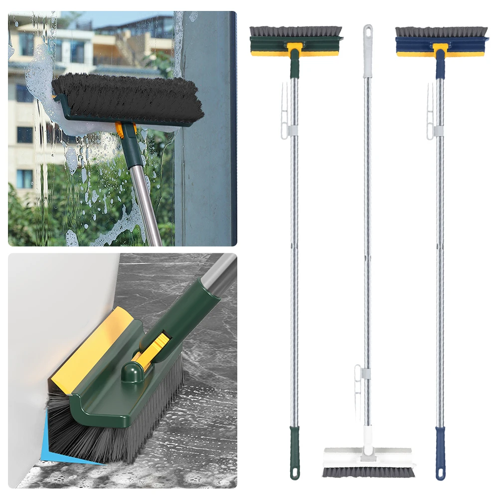 Щетка с длинной ручкой для чистки пола 3 в 1