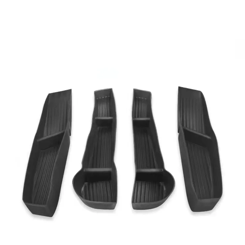 

Foldable Car Door Side Storage Box Suitable For Tesla Model 3 Model Y Front Back Door Handle Armrest Tray Organizer 17-22