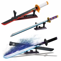one pieces toy demon slayer katana the frostmourne building blocks model sword weapon bricks toys for boys children adult gift