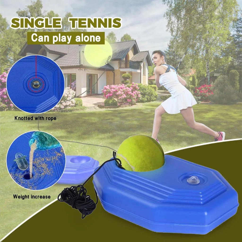 

Back Practice Ball Tennis Trainer + Trainer Tools Tennis Base Singles Training Ball sports Baby Boy Soccer 65mm Exercise Ball