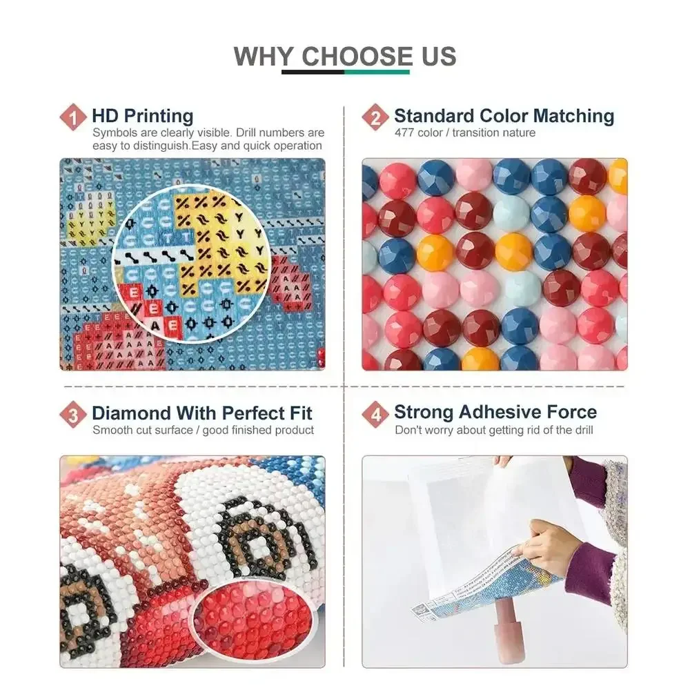 Inuyasha Аниме Алмазная Живопись 5D Полный Круглый Блеск Японский Мультфильм