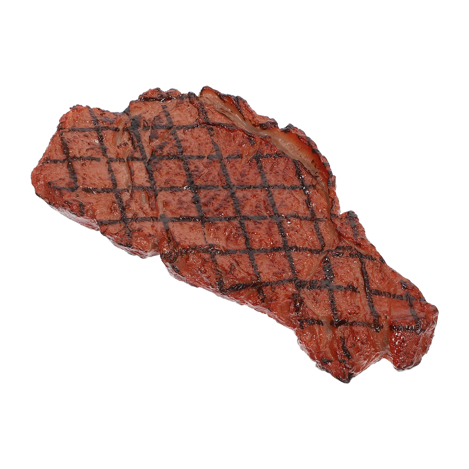 

Steak Toy Meat Beef Model Artificial Fake Simulation Roast Toys Pretend Cooked Lifelike Props Realistic Prop Playing Kid Kitchen