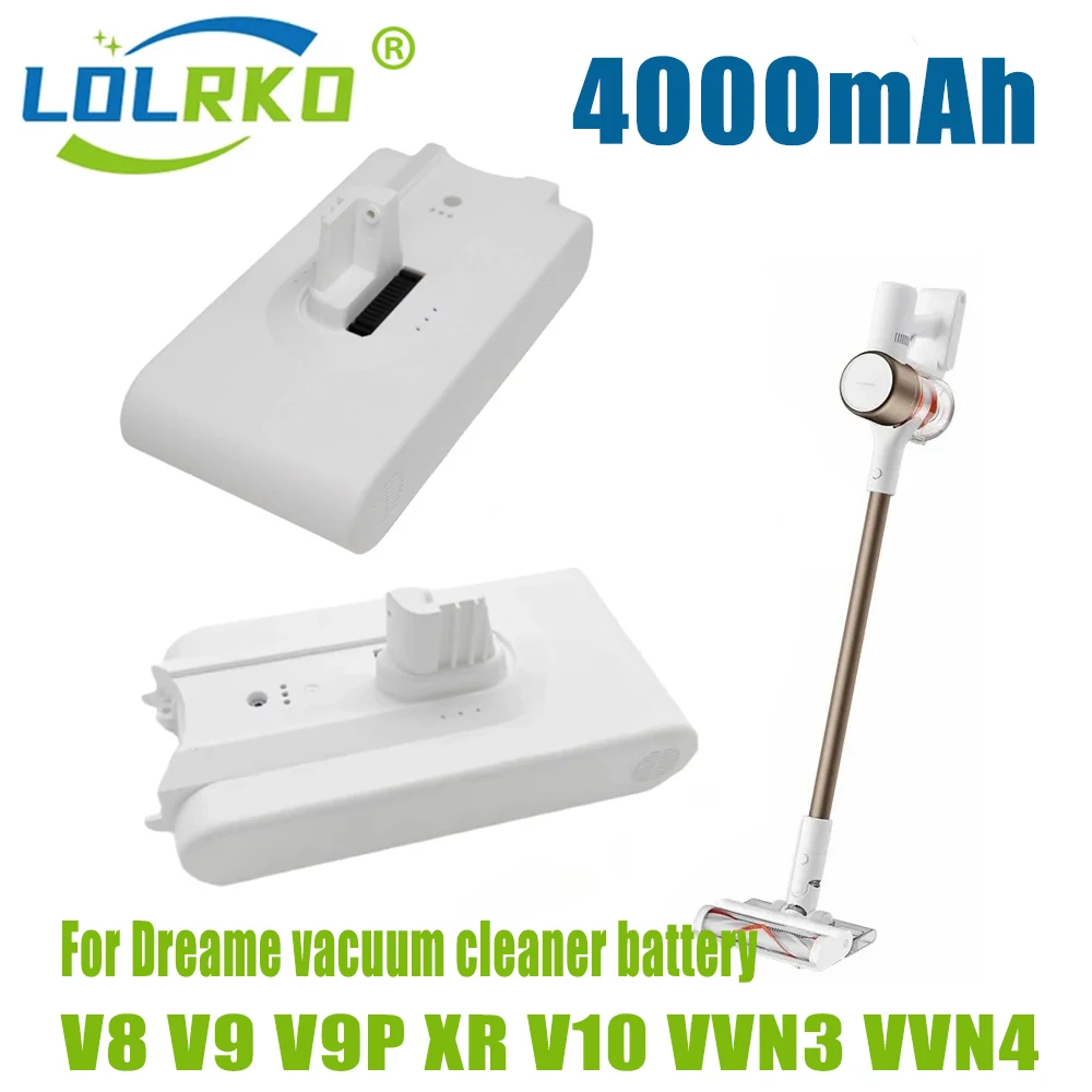Новый литиевый аккумулятор V9 V10 для Dreame V8 V9 V10 V9P XR VVN3 VVN4, ручной беспроводной пылесос, запасные части, батарея