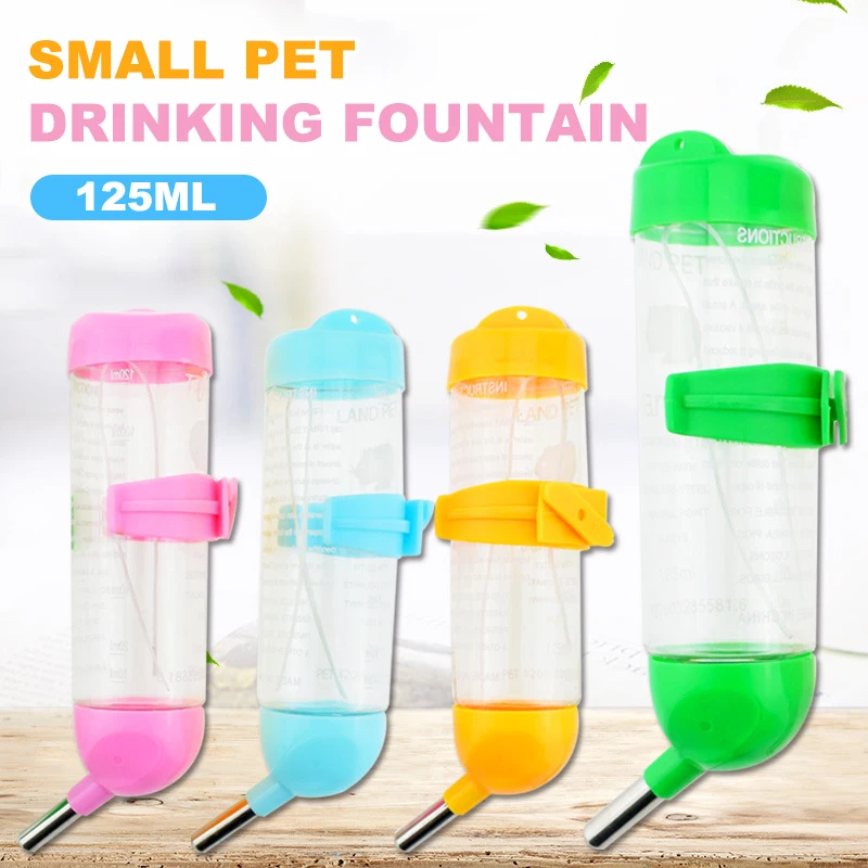 Pet Water Bottle Rodent Drinking Bowl Pets Automatic Hanging Feeder Hamster Small Animals Rabbit Water Dispenser Pet Supplies