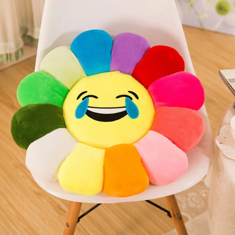 

Office Cushion Chair Cushion Round Cartoon Stool Seat Cushion Student Tatami Thicken Children's Winter Cushion