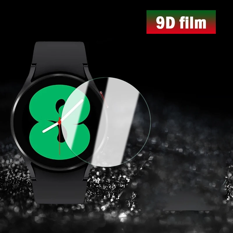 Фото Закаленное стекло для Samsung Galaxy Watch 4/classic/Active 2/Gear S3 44 мм 40 мм 46 мм 42 мм, HD Прозрачная гидравлическая пленка, защита экрана №3