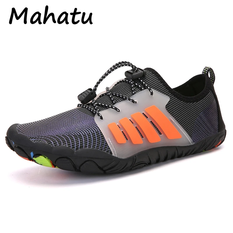 

Outdoor men's hiking trail shoes fitness cycling couple swimming beach shoes large size wading shoes rock climbing water shoes