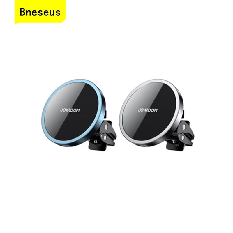 

Automotive Magnetic Wireless Charger 15W Fast Charging Base For iPhone 13 Xiaomi Huawei Samsung Air Outlet Mobile Phone Bracket