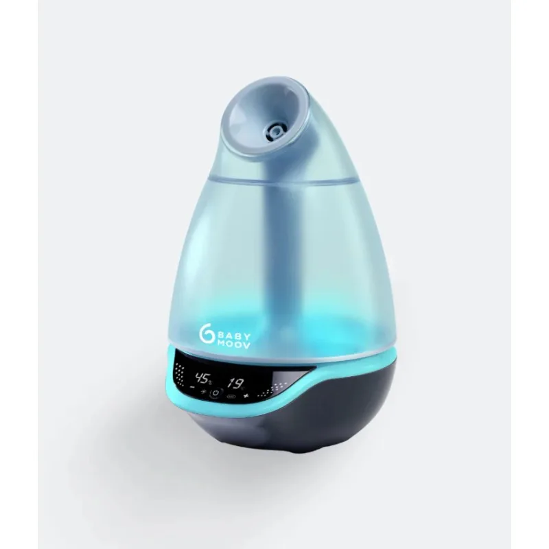 

Babymoov Hygro + Humidifier With Programmable Humidity Control and Timer, 7 colors Night Light, and Essential Oil Diffuser