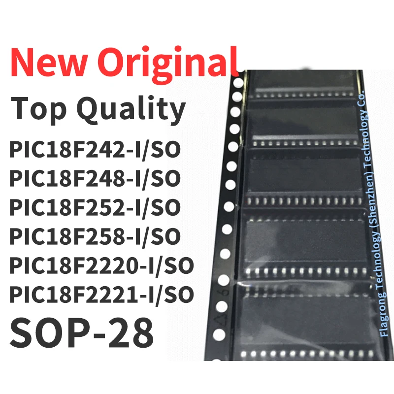 

1 PCS PIC18F242-I/SO PIC18F248 PIC18F252 PIC18F258 PIC18F2220 -I/SO PIC18F2221-I/SO SOP-28 Chip IC New Original
