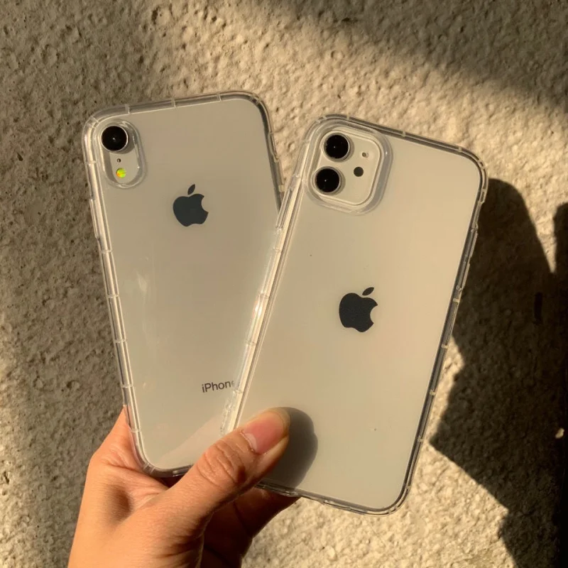 

Apple12pro/MaxTransparent Airbag Phone CaseFor 11/XS/XRAnti-Shock Silicone6/7/8PlusSoft13