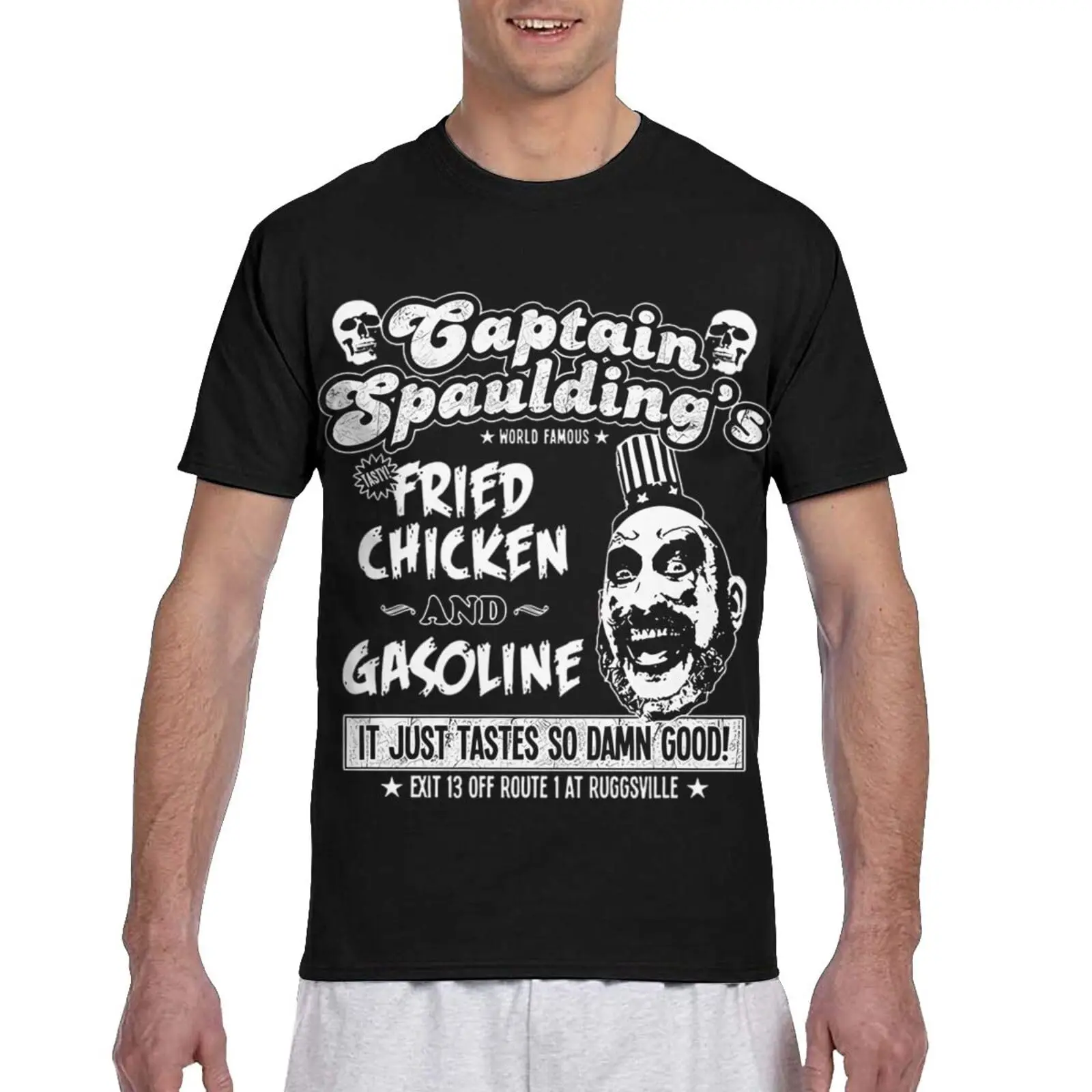 Футболка Мужская Летняя Повседневная Свободная футболка с коротким рукавом и