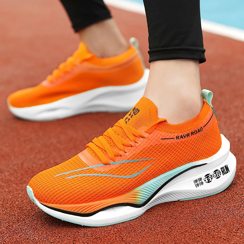 

New Brand Men Flats Shoes Fashion Cushion Outdoor Air Mesh Jogging Sneakers Female Athletic Trainers Lightweight Male Sneakers