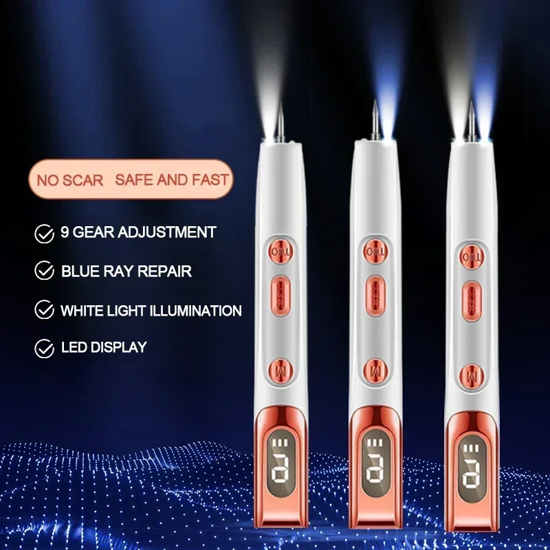 Теги для удаления кожи Лазерная плазменная ручка Машина родинок Пикосекундные