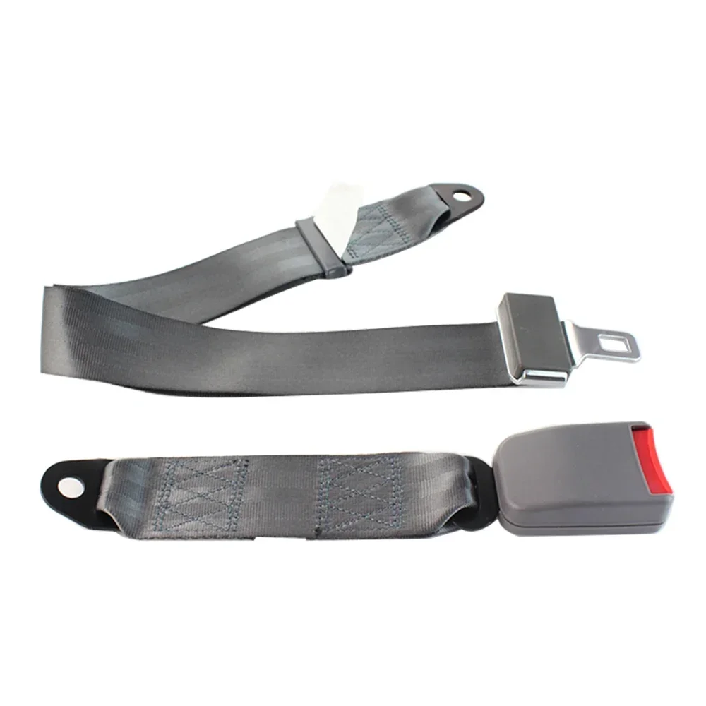 Ремень безопасности Регулируемый красный 2-точечный ремень Auto Blaakc Синий Серый