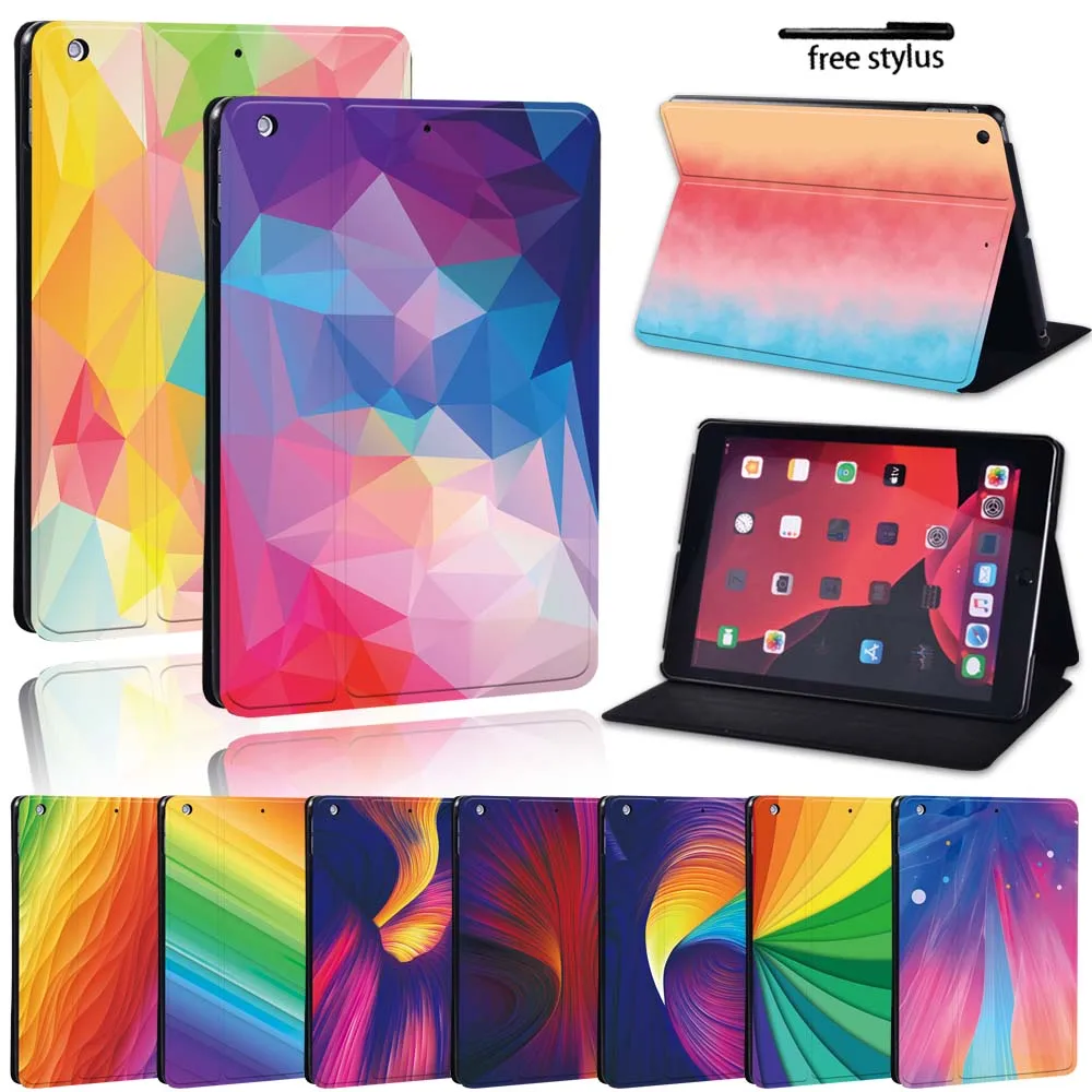 

Case for Apple Ipad 8 2020 8th Generation 10.2 Inch Pu Leather Drop Resistant Tablet Foldable Hard Protective Case
