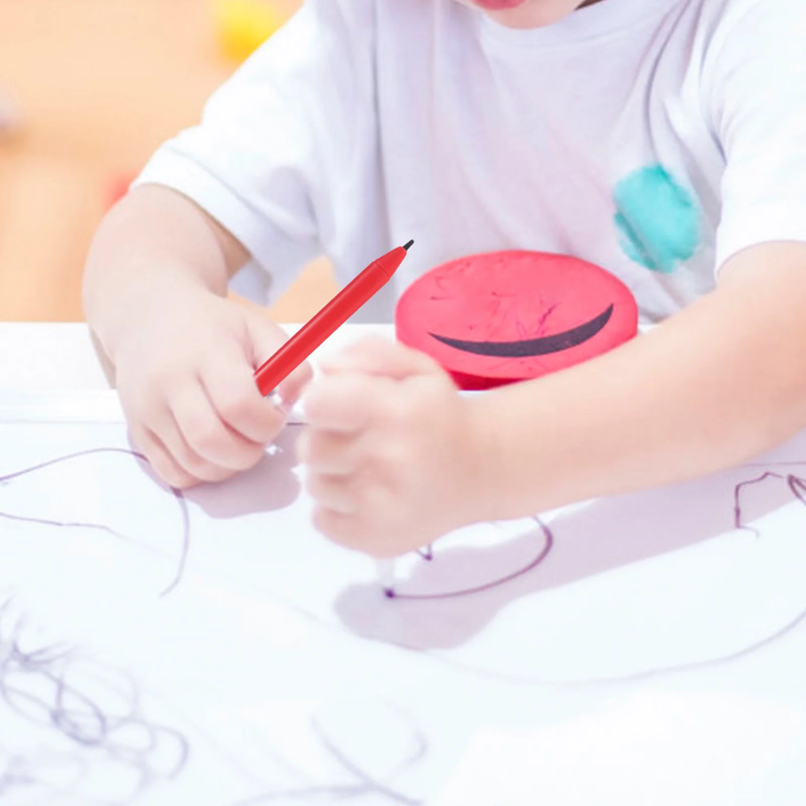 6 Pcs Lcd Paint Pen Doodling Toy Tablet for Girl Writing Drawing Baby Painting Lapdesk Stylus Board Pens Toys