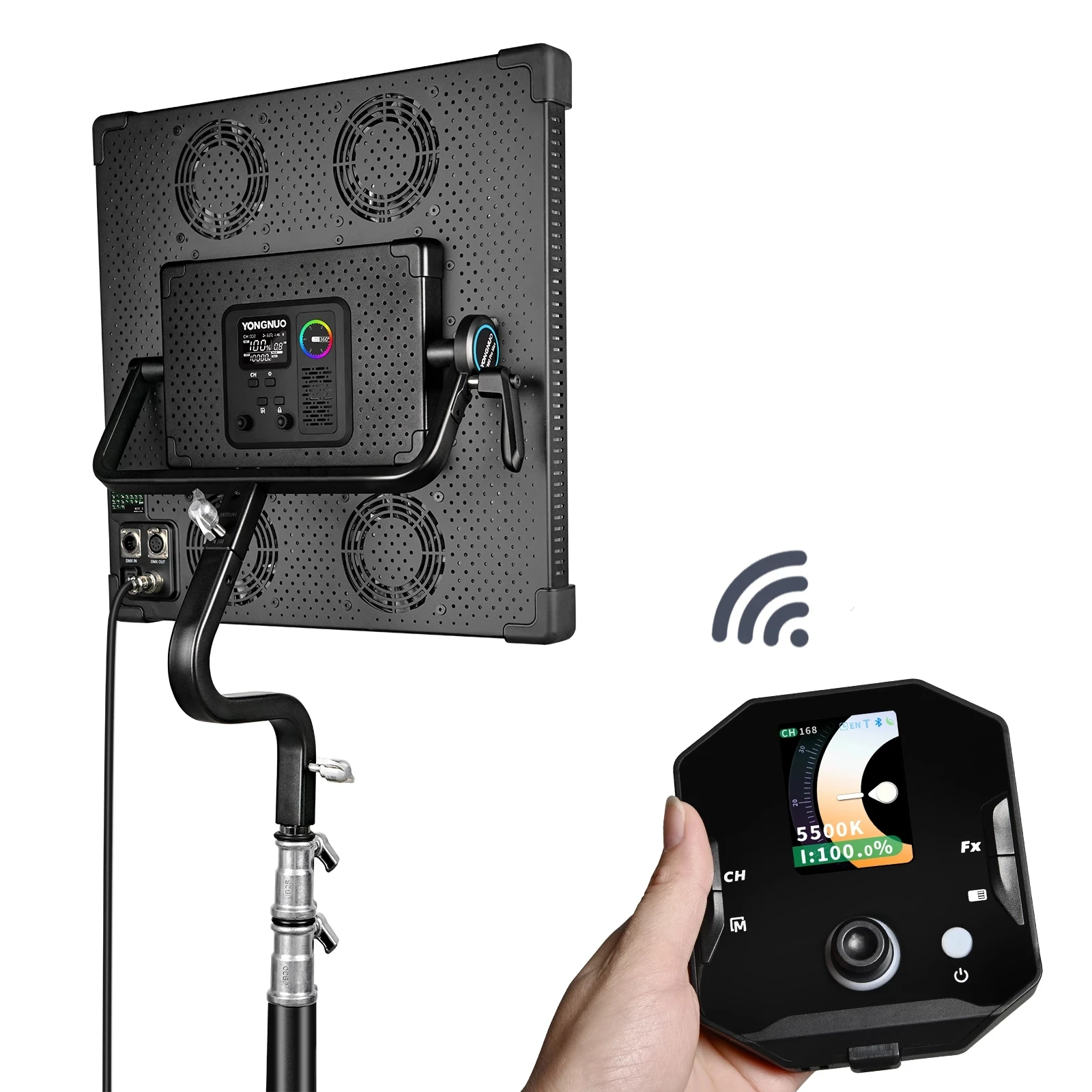 Профессиональная панель для видео Yongnuo P360 Pro Max RGB светодиодная лампа в реальном