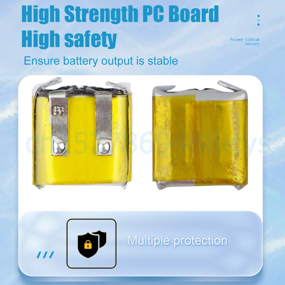 Литий-полимерная батарея 401010 3 7 в 30 мАч для MP3 TWS i9 i12 наушников умных часов Bluetooth