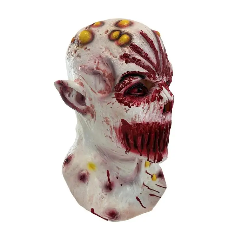 

Безразмерная ужасная маска, Эластичные аксессуары для косплея, аксессуары для Хэллоуина, для сценического представления, тематическая фотография