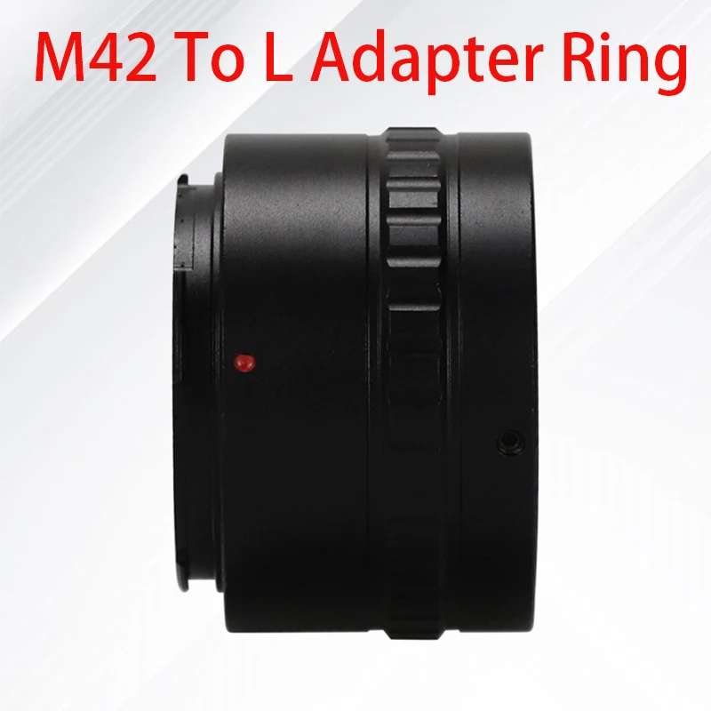 

Цельнометаллический адаптер с Т-образным кольцом для камеры с креплением M42 L для байонетных астрономических телескопов Leica Panasonic Sigma L для фотосъемки T2-L