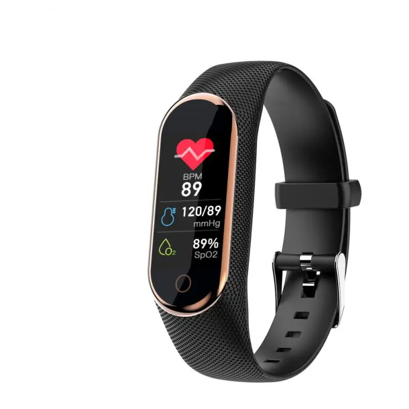 

0.96 Inch Bracelet 105mah Heart Rate Monitoring Sports Watch Usb Charge Smart Watch Hd Touch Screen Waterproof