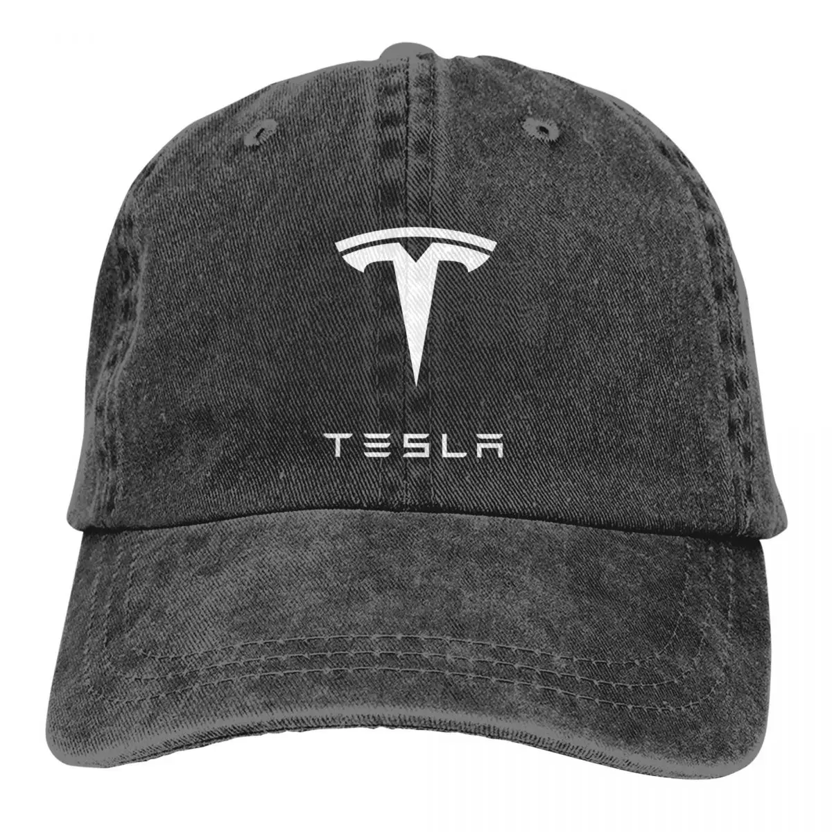

Tesla Outfit Men Women Baseball Caps Distressed Cotton Caps Hat Vintage Outdoor Summer Headwear