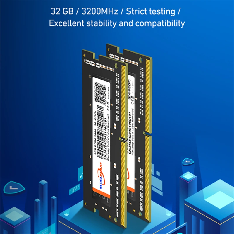 WAL оперативная Память DDR4 8 ГБ 4 16 2400 МГц 3200 2666 sodimm для ноутбука