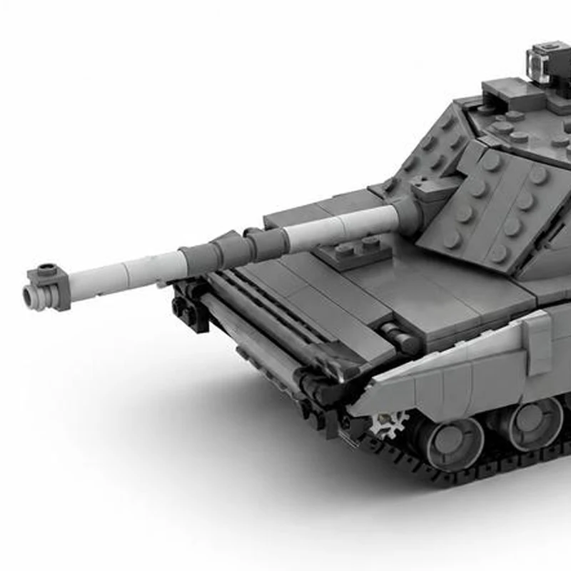 Фото 1127 деталей: Танк Ariete MBT, масштаб 1:35, модель армейской техники MOC, конструктор-головоломка для самостоятельной сборки, развивающий набор строительных блоков, подарок №4