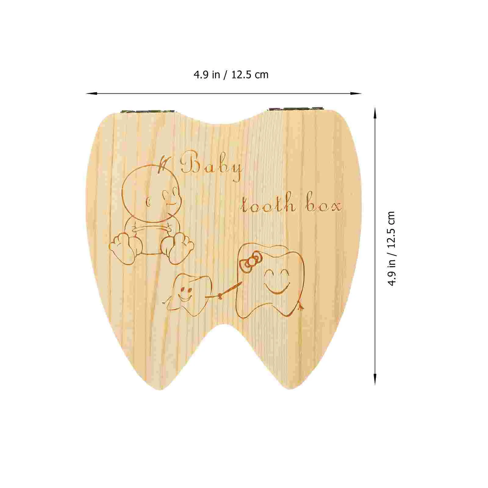 Контейнер для детских зубов французский детский контейнер хранения сувенирный