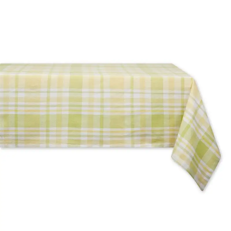

Lemon Bliss Plaid Tablecloth 60x120