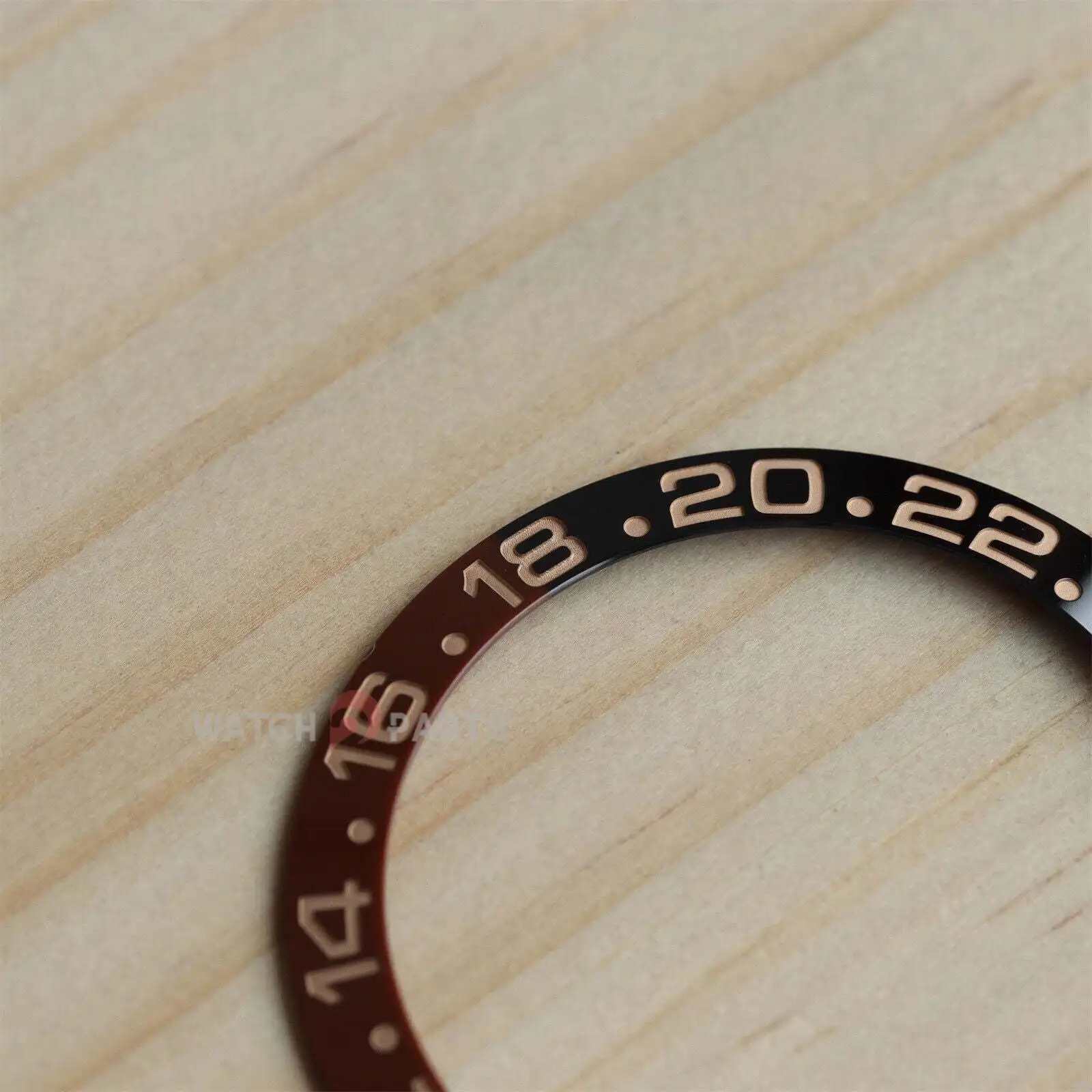 Керамический безель для часов Rolex 126711 GMT-Master II Rootbeer, двухцветный, розовое золото (art.: 3920d1bdb5cbb) - 3920d1bdb5cbb