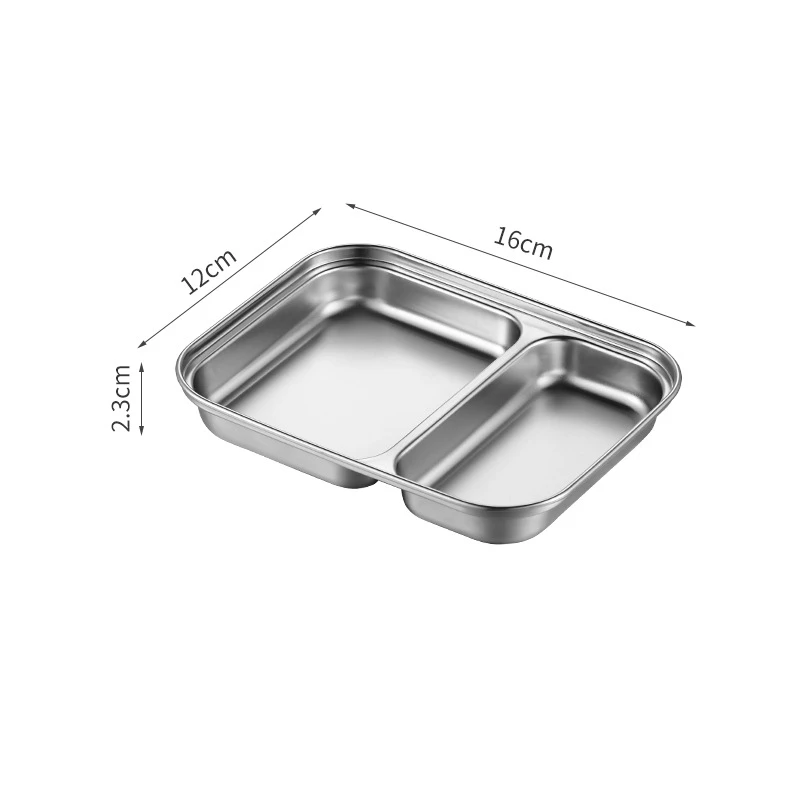 

MEXQCH Поднос из нержавеющей стали с разделениями