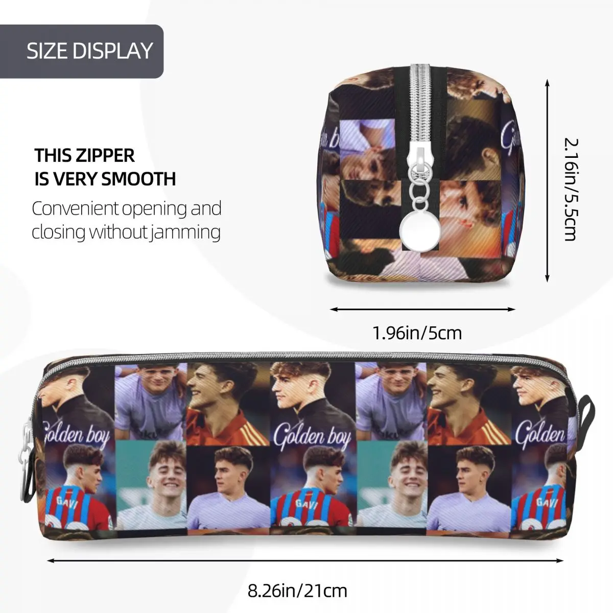 Крутой пенал P-Pablo G-Gavi Sport Испания Пенал Спортивный Футбол Назад в школу Пеналы для