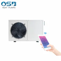 3-9Kw R32 air source mini domestic hot water heating system washing shower thermal heat pump split water heater Pompe di calore