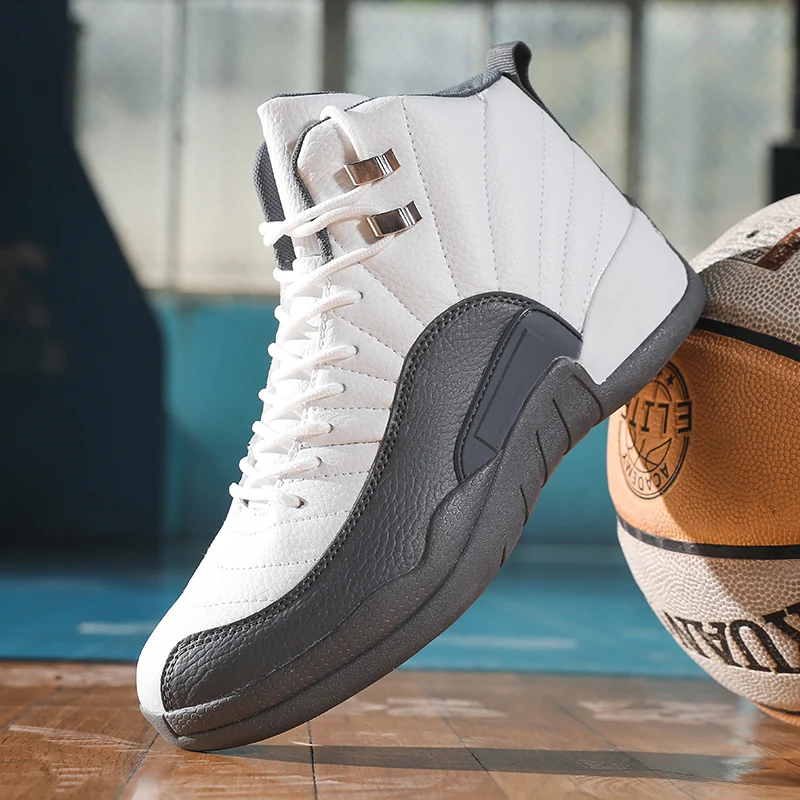 

Super Cool Men Outdoor Sport Shoes High Top Basketball Sneakers Male Brand Designer Basketball Boots Boy Comfortable Basket Shoe