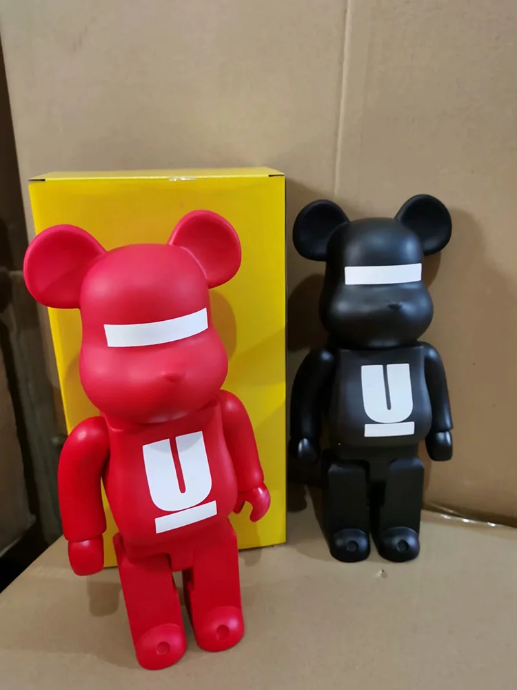 

Bearbricklys 28cm 400% Bear&bricklys Toy kaw Blocks Bear Toy Action Toy Figures Garage Kits Dolls Kids Toys