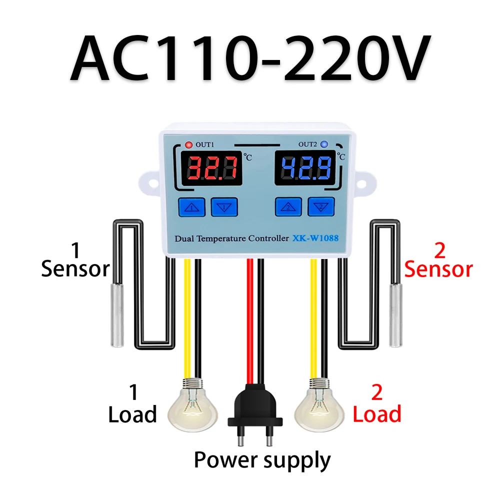 

GlintDeer W1088 терморегулятор