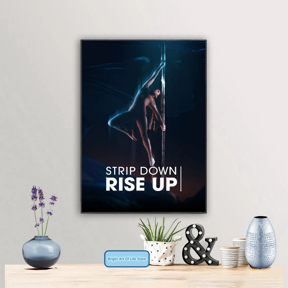 Полоска вниз подъем вверх (2021) фильм плакат Обложка фото печать холст настенное