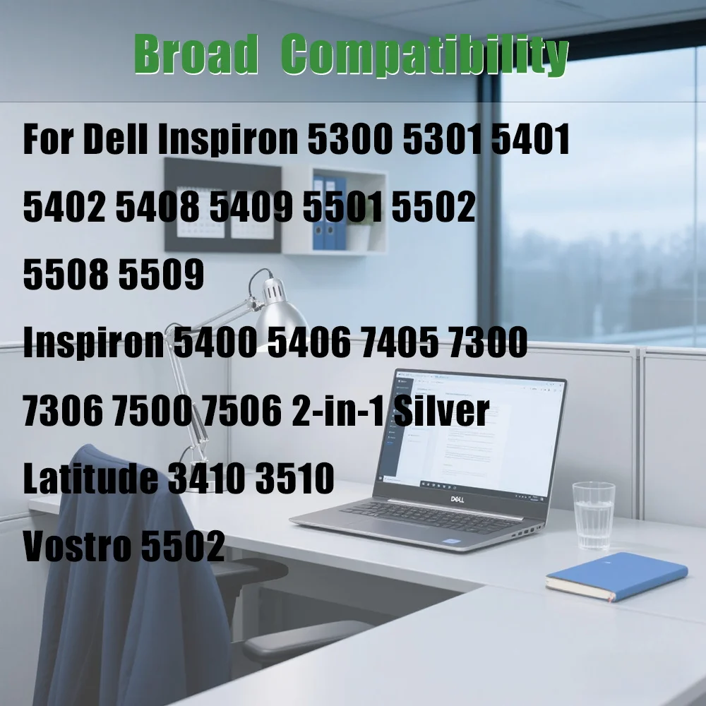 Фото Аккумулятор SKOWER JK6Y6 H5CKD для Dell Inspiron 5408 5409 5501 5502 5508 5509 Vostro 5300 5301 5401 5402 Latitude 3410 3510 P129G №3