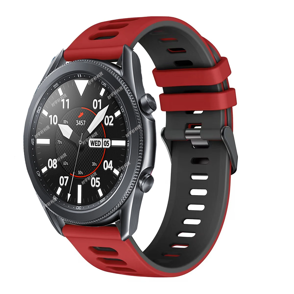 Ремешок 20 мм 22 для Samsung Galaxy Watch 3 41 45 силиконовый спортивный ремешок 42 46 мм/Gear S3 S2/Active