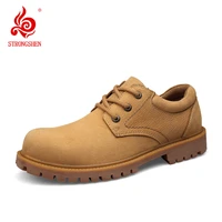 men luxury casual genuine leather casual couple leisure tooling shoes comfortable inside handmade trend fashion plus size unisex