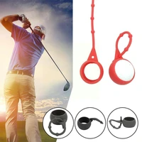 golf silicone ball cover golfing storage keyring sleeve holder protective accessories ball bag golf portable outdoor balls q8r0