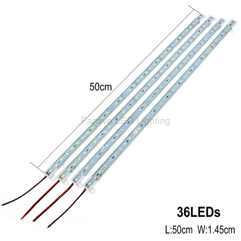 30 шт./лот светодиодные лампы для выращивания растений SMD5630 DC 12v 1m 18w LED завод синий