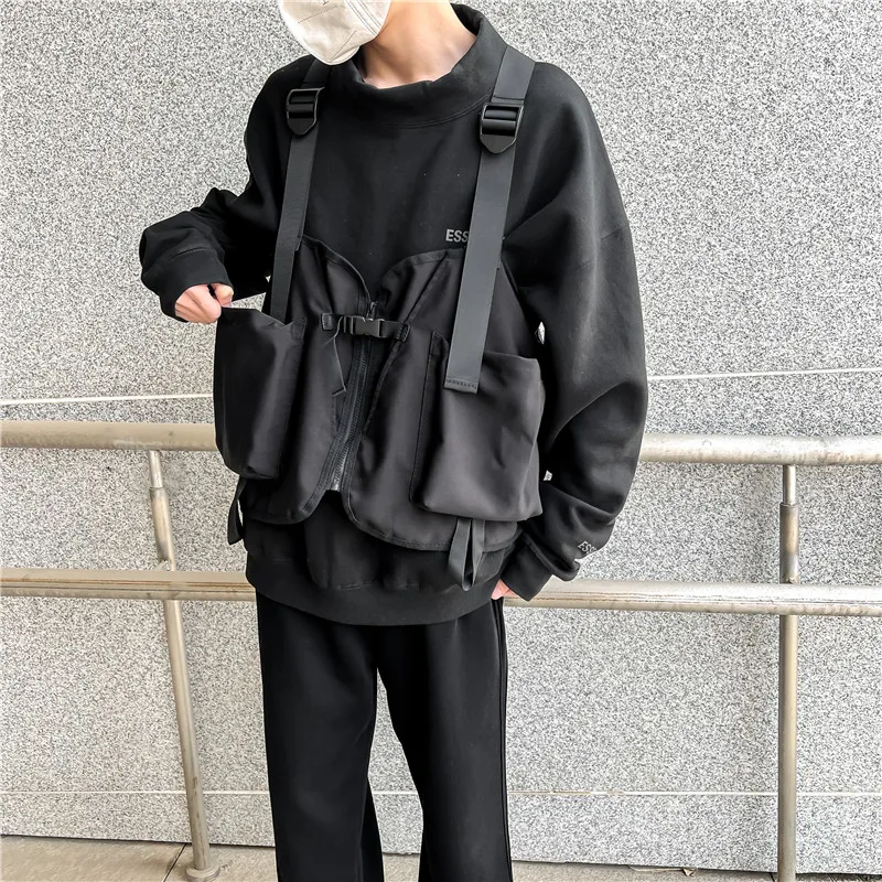 Функциональные тактические нагрудные сумки для женщин ранцы в стиле ретро