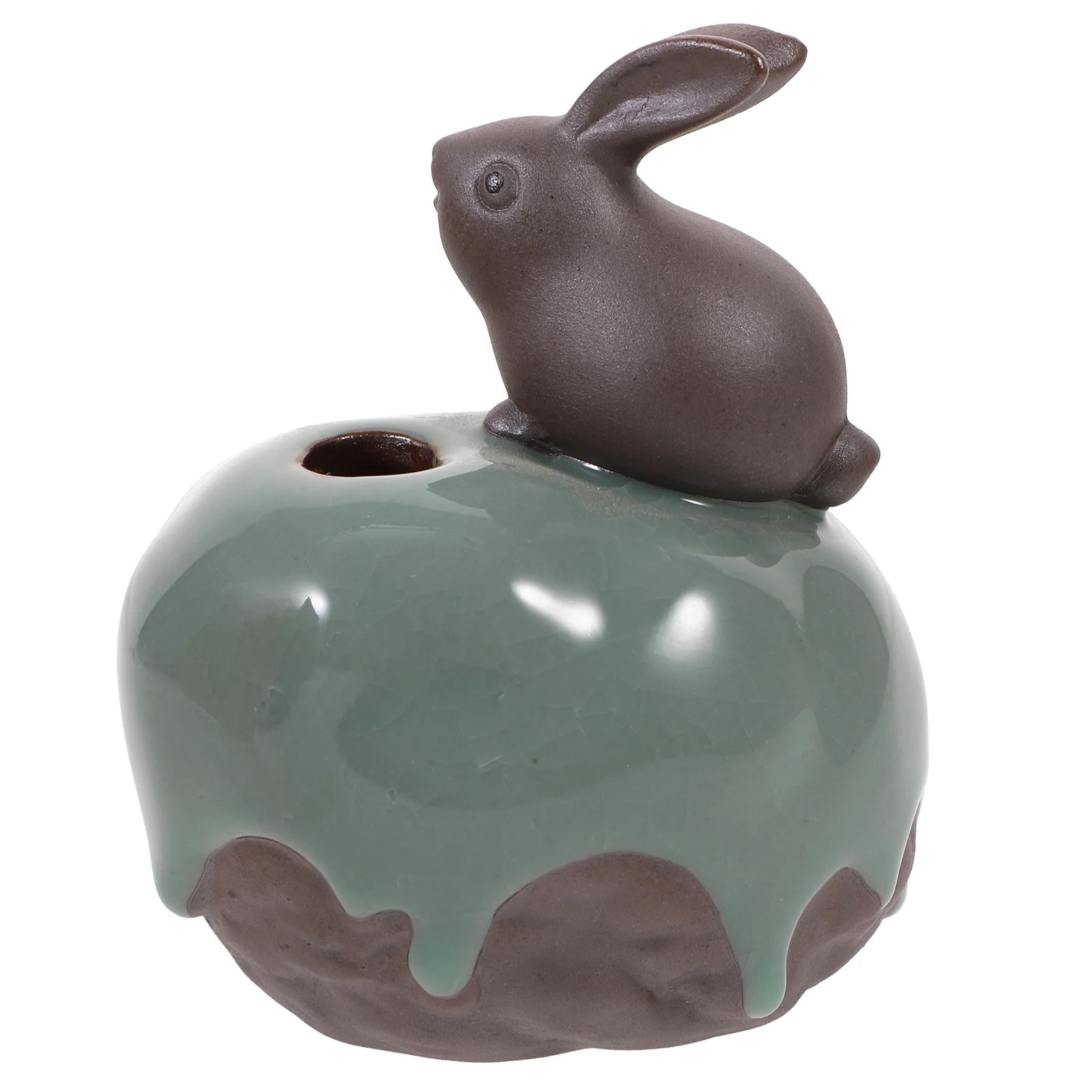 

Маленькая керамическая ваза в китайском стиле, декоративная фотография цветов, Современная китайская ваза