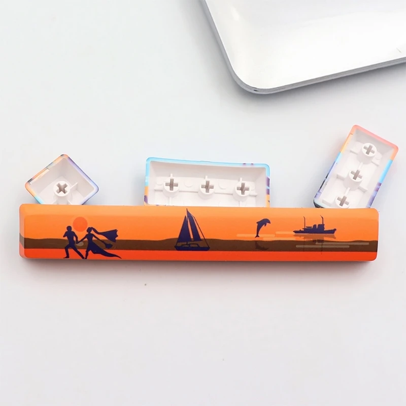 

Клавиатура Механическая с 4 клавишами на заказ, клавиши ESC 2.25U 2U Enter 6.25u Spacebar PBT OEM, профиль, новинка, клавиатура «сделай сам»